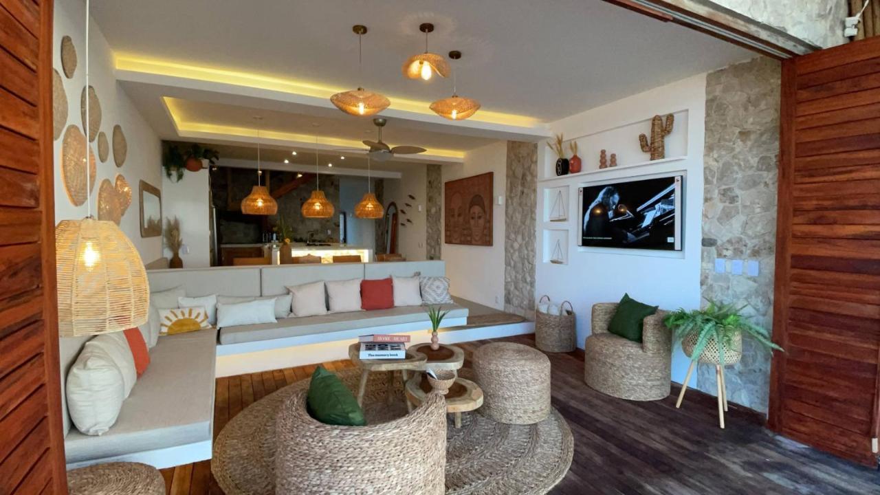 Piticcaia Lodge - Casa Pe Na Areia, Frente Mar - Preá Zewnętrze zdjęcie