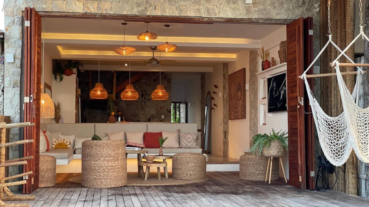 Piticcaia Lodge - Casa Pe Na Areia, Frente Mar - Preá Zewnętrze zdjęcie